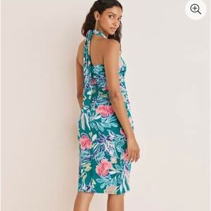 Floral Halter Dress